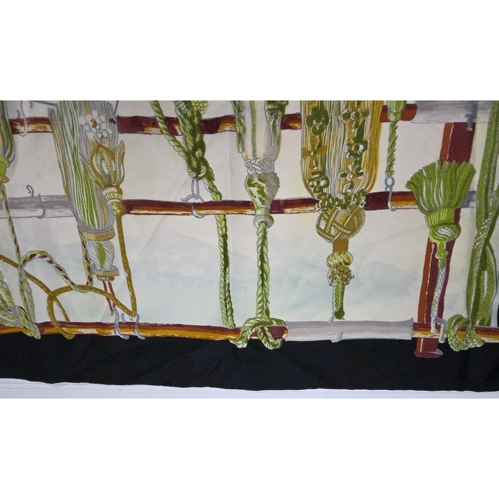 Hermes Silk Scarf: Passementerie - Picture 8 of 9